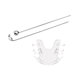 Ösenklammern 0,7mm 100St