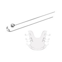 Ösenklammern 0,7mm 100St