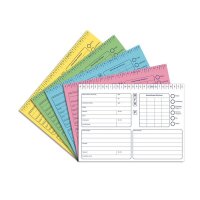 Karteikarte Blau Din A5 Quer  100St