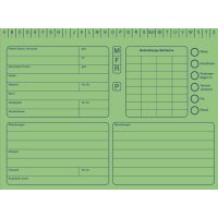 Karteikarte Grün Din A5 Quer  100St