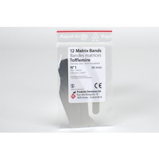 Tofflemire Matr. dünn  1 P.D. Dtz