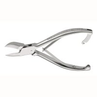 Nagelzange 145mm gehöhlte Schneide St