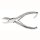 Nagelzange 145mm gehöhlte Schneide St