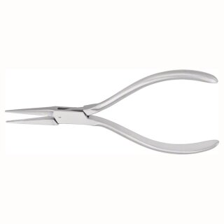 Flachzange 145mm Maul gerieft St