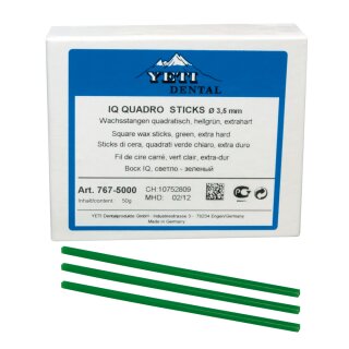IQ Quadro Sticks hart 2,5mm h-grün 50g
