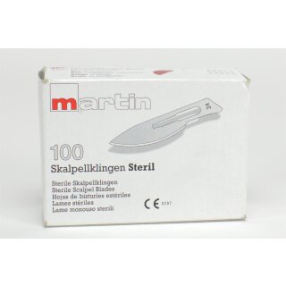 Skalpellklingen steril Fig 24 100St