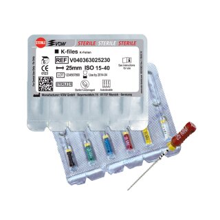 K-Feilen 63/ 06-10 25mm steril 6St