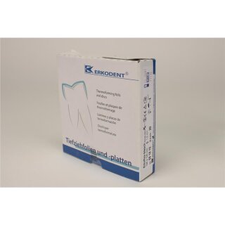 Erkoflex-bleach 1,0/125x125mm tran. 20St