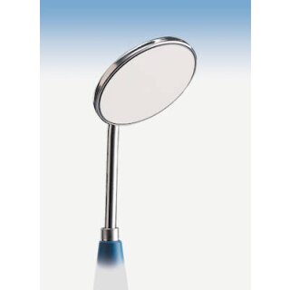 Mundspiegel Rhodium 22mm 12St