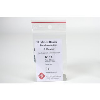 Tofflemire Matr. dünn 14 P.D. Dtz