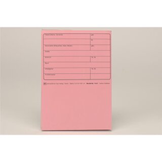 Adress-Aufkleber rot 100St