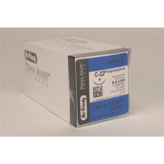 Nahtmaterial Polypropy.5-0 PSN8614P Dtz