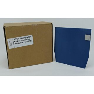 AS-Steckplatten apatit-blau10St