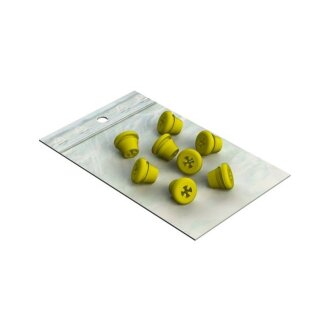 Silicone Plug f. Bohrerst. gelb 8St