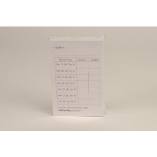 Patienten-Bestellkärtchen  100St