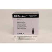 Sterican Einmalk. 0,70x40 G22  100St
