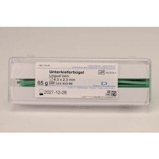 Wachsprofile 4,3x2,3 UK-Bügel Pa