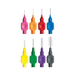 Interd.Bürsten 0,4 - 1,3mm  8St  Sort