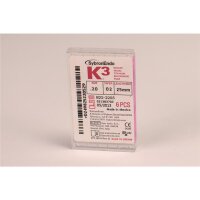 K3 NiTi-Files .02 Gr.20 25mm 6St