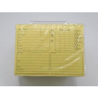 Karteikarte Gelb Din A5 Quer  100St