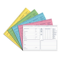 Karteikarte Gelb Din A5 Quer  100St