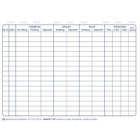 Karteikarte Gelb Din A5 Quer  100St