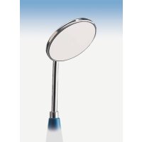 Mundspiegel Rhodium 24mm 12St