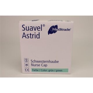 OP-Haube Bouffant grün  100St