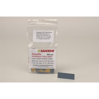 Conofix Schleifpapier 0° 600 50St