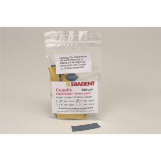 Conofix Schleifpapier 2° 600 50St