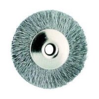 ZR Bürste unm.Silberdraht 008mmØ19mm 6St