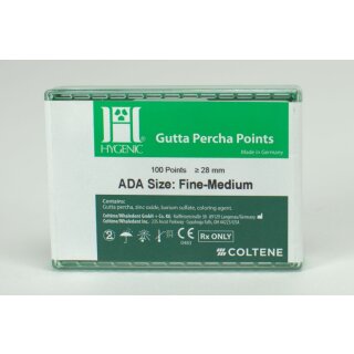 Guttaperchaspitzen rosa Fm 100St