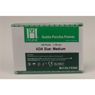 Guttaperchaspitzen rosa M  100St