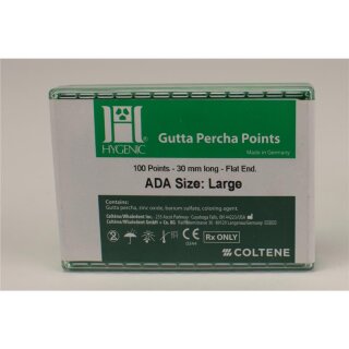 Guttaperchaspitzen rosa L  100St