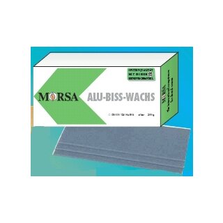 Alu-Bisswachs silber 250gr