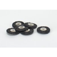 ZR Bürste unm. Borste schwarz Ø21mm 6St