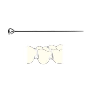 Dreiecksklammern 0,7mm 1000St