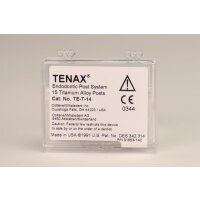 Tenax Titanstifte 1,4mm rot 15St
