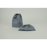 Handlochmanschette grau Paar 2St