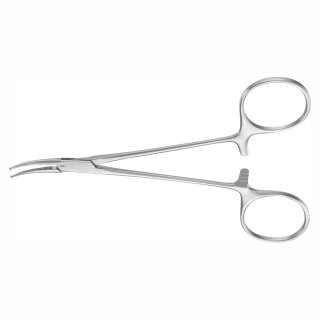 Mosquito Klemme 125mm geb. Mikro geb.