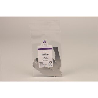 Matrizen FKG 209T Stahl 0,05 Dtz