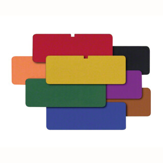 Kennzeichnungsschild violett 50x18mm St