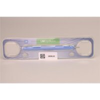 Mundspiegelgriff 25 SI blau St