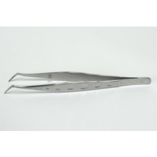 Pinzette Stop Stift 15cm gerieft St