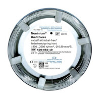 Noninium Draht fh 0,8mm 20mtr
