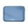 Behandlungstray o. Eint. blau St