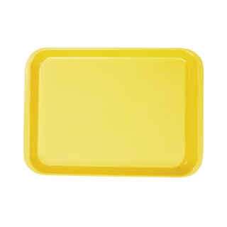 Behandlungstray o. Eint. neon gelb St