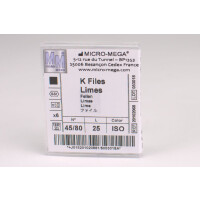 K-Feilen f. Hgd. 25mm Gr.45-80 6St