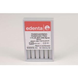 Hedströmfeilen 174/045  25mm 6St