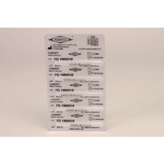 Diamant FG 198 018 X x-grob 5St